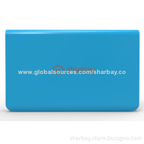 6,000mAh Emergency mobile phone chargers, with Dual USB Ports & Li-polymer Battery, RoHS/FCC/CENew